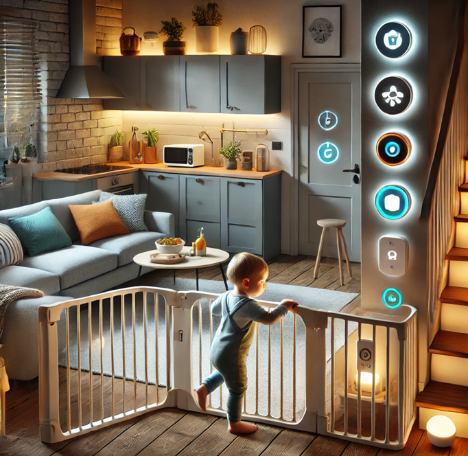 smart tech for baby-proofing