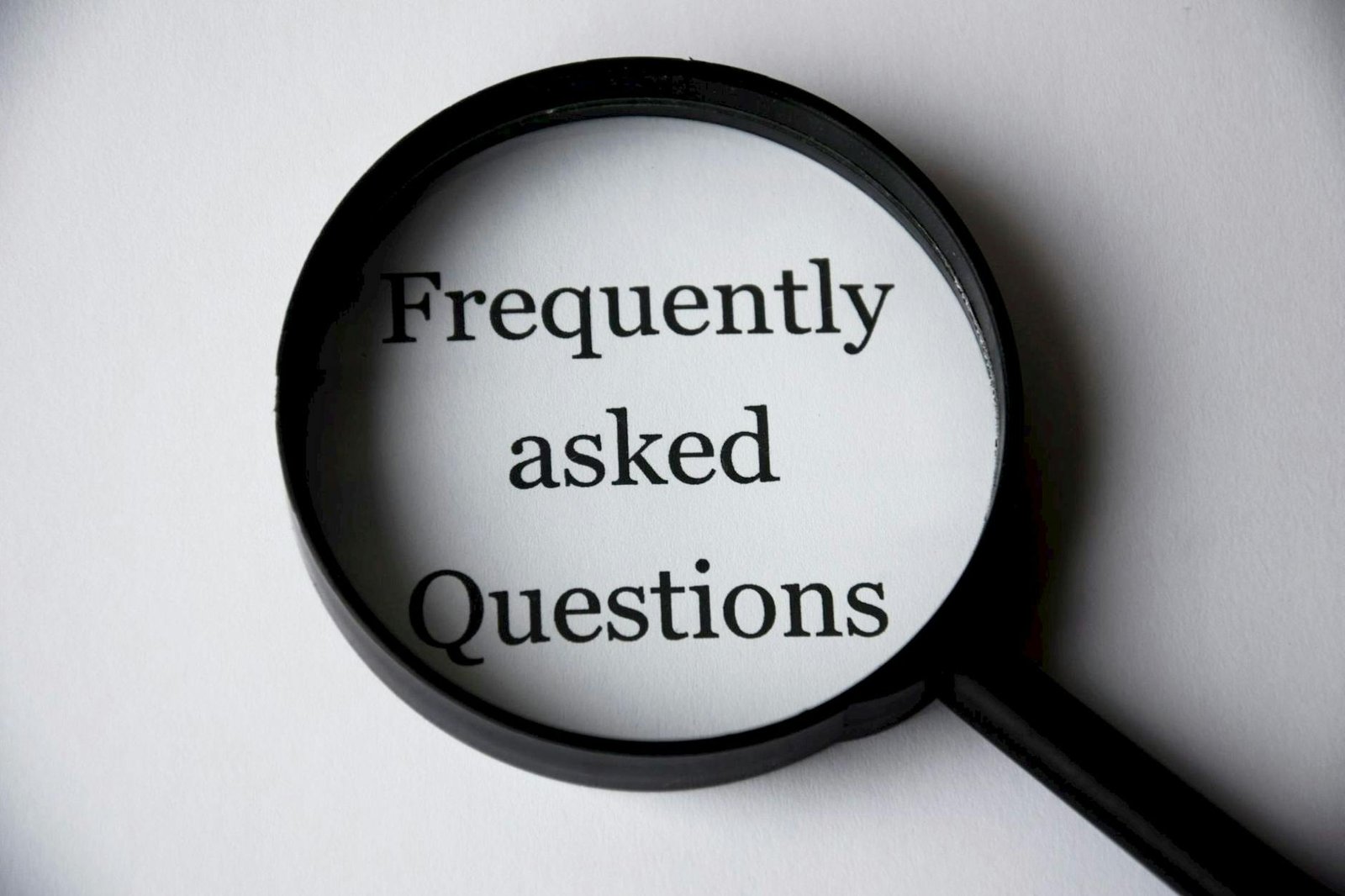FAQs Frequently Asked Questions